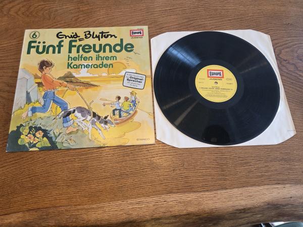 Fünf Freunde Folge 6 helfen ihren Kameraden 1979 Europa 115645.4 Deutsche Pressung NM/VG+